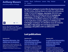 Tablet Screenshot of anthonymasure.com